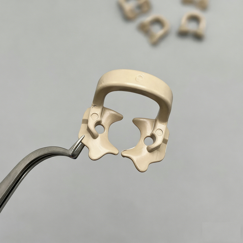 4pc Dental Resin Soft Clamp Universal Rubber Dam Sheet For Molar Premolar Clamps