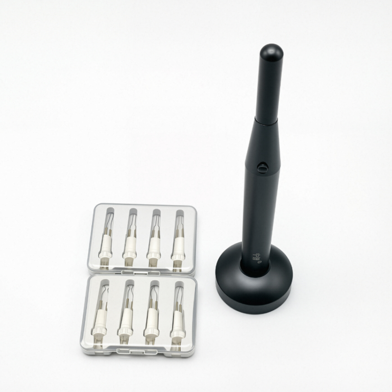 Dental Wireless Endodontic Gutta-Percha Cutter with 8 Tips – Fast 280°C Heating Root Canal Obturation Cutting Tool