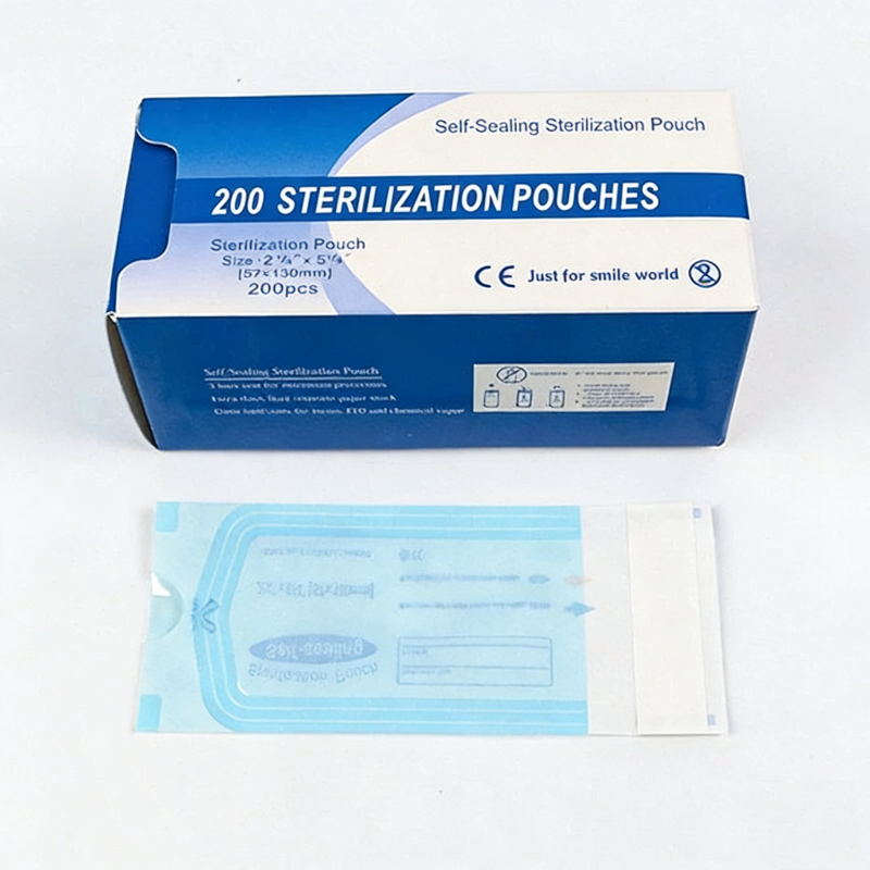 Self Sealing Sterilization Pouch Bags Disposable Dental Sterile Bags Pouches 8 Sizes