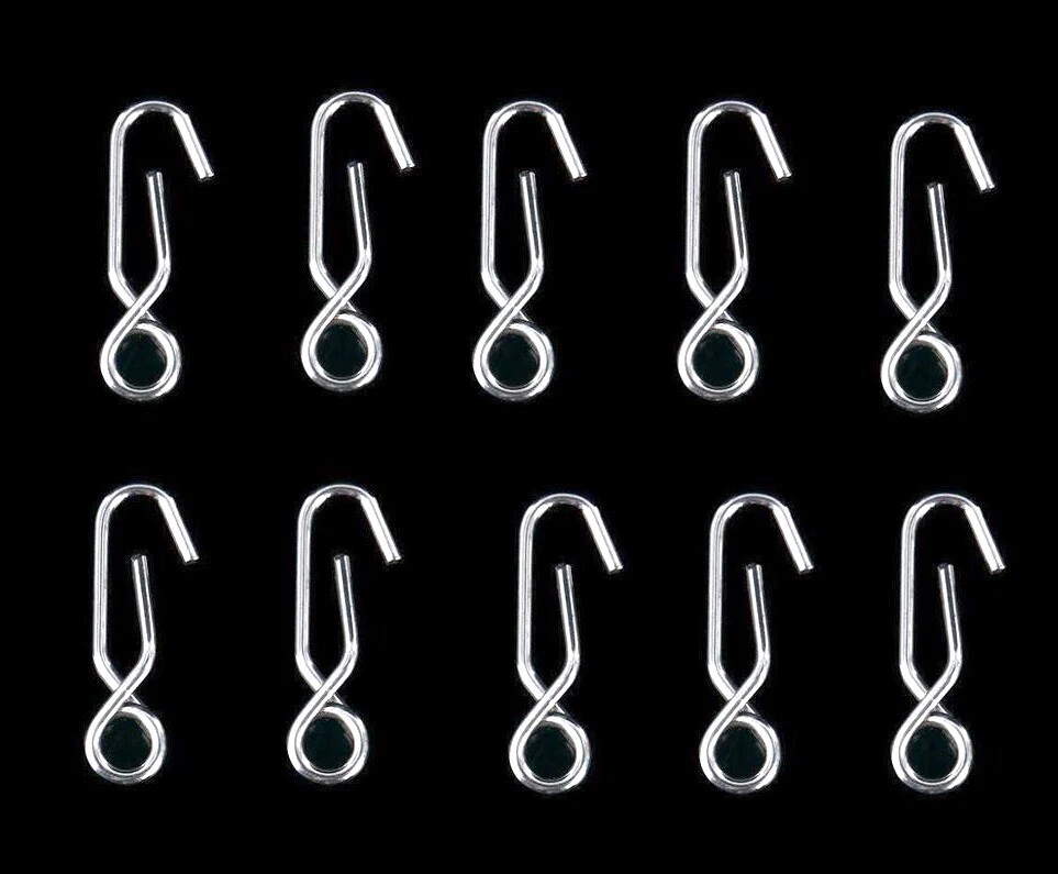 100Pcs Dental Orthodontic Separating Springs, Self-Locking Metal Separation Spring Molars Separators
