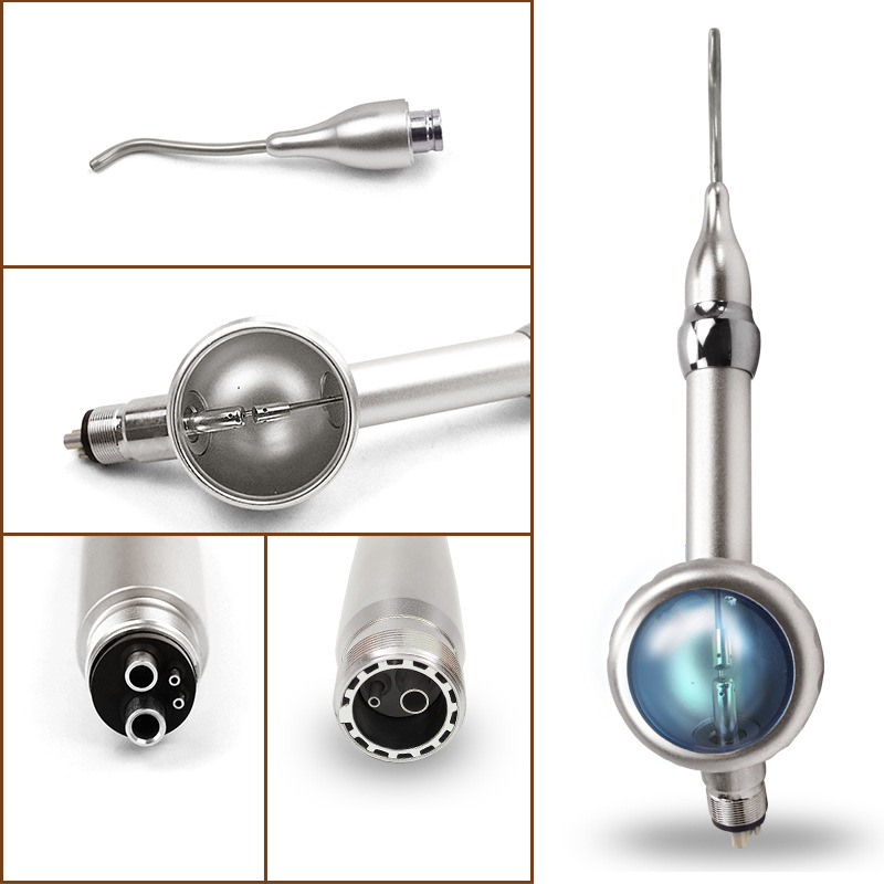 Dental Air Flow Prophy Jet Hygiene Teeth Polishing Polisher Handpiece 6 Colors 2/4 Holes