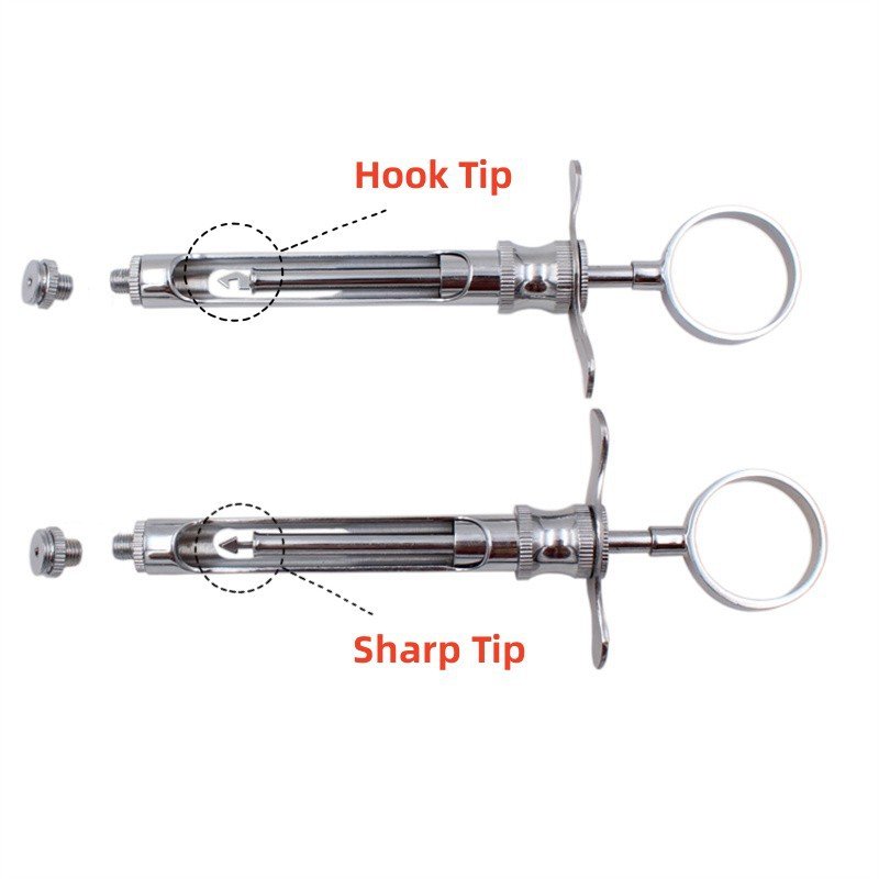 New Premium Dental Anesthetic Syringe Self-Aspirating 1.8CC-Dental Instruments Hook Sharp Tip