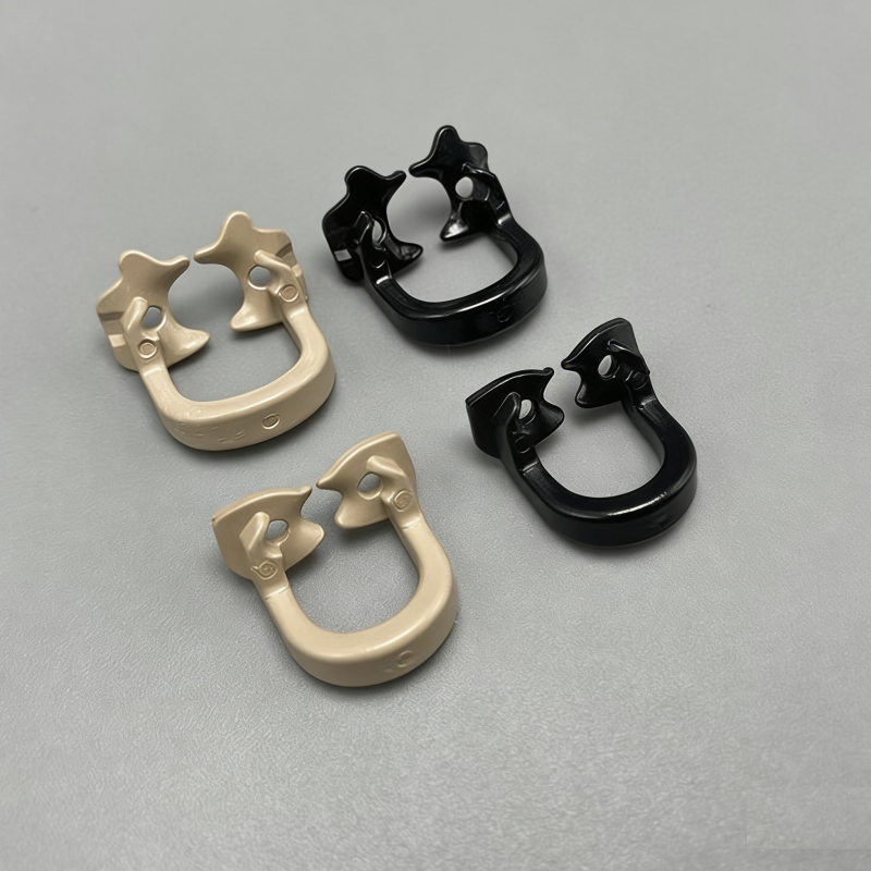 4pc Dental Resin Soft Clamp Universal Rubber Dam Sheet For Molar Premolar Clamps