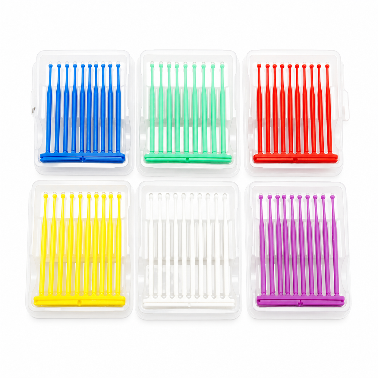 10 Boxes Dental Bonding Sticks, Disposable Adhesive Tip Applicator for Porcelain Veneer Crown Placement