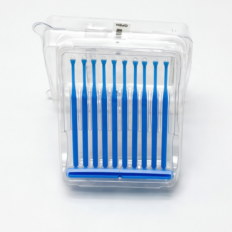 10 Boxes Dental Bonding Sticks, Disposable Adhesive Tip Applicator for Porcelain Veneer Crown Placement