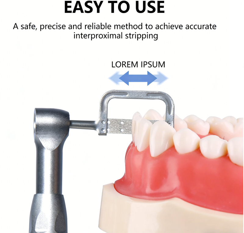 Dental Electric Wireless IPR System Ortho & Polishing Polisher Enamel Reduction