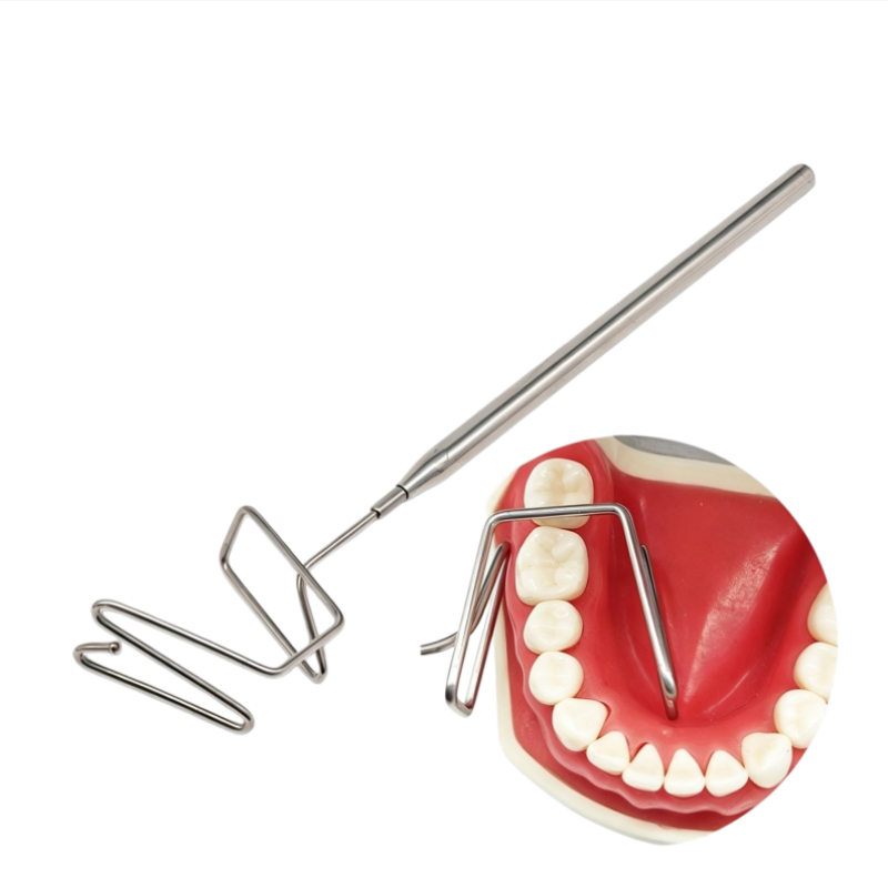 Dental Tongue Cheek Retractor Stainless Steel Autoclavable 135℃ Lingual Retractor