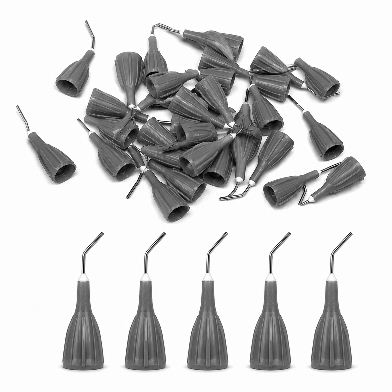 Flowable Composite Resin Delivery Tips, Dental Syringe Conveyor Needle Refills Fits 3M Filtek Z350 XT