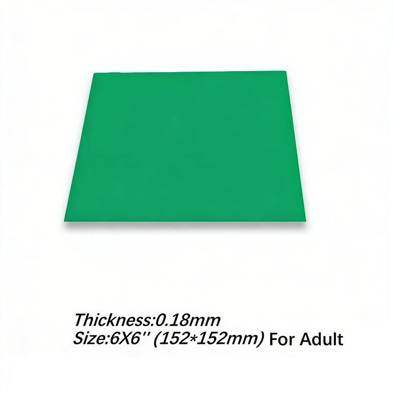 Dental Endodontic Rubber Dam Natural Latex Medium Gauge 6"x6" 36 Sheets