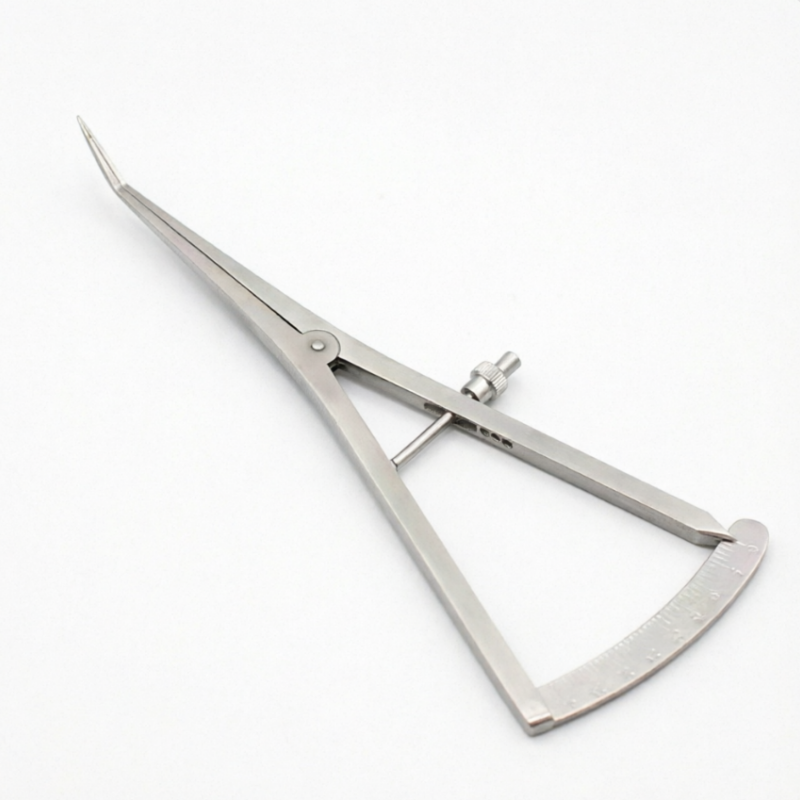 Dental Orthodontic Measuring Instruments Stainless Steel Ortho Gauge Calipers, Boley Gauge, VDO Ruler, Castroviejo Caliper, Dental Measuring Tools for Dentist Clinic