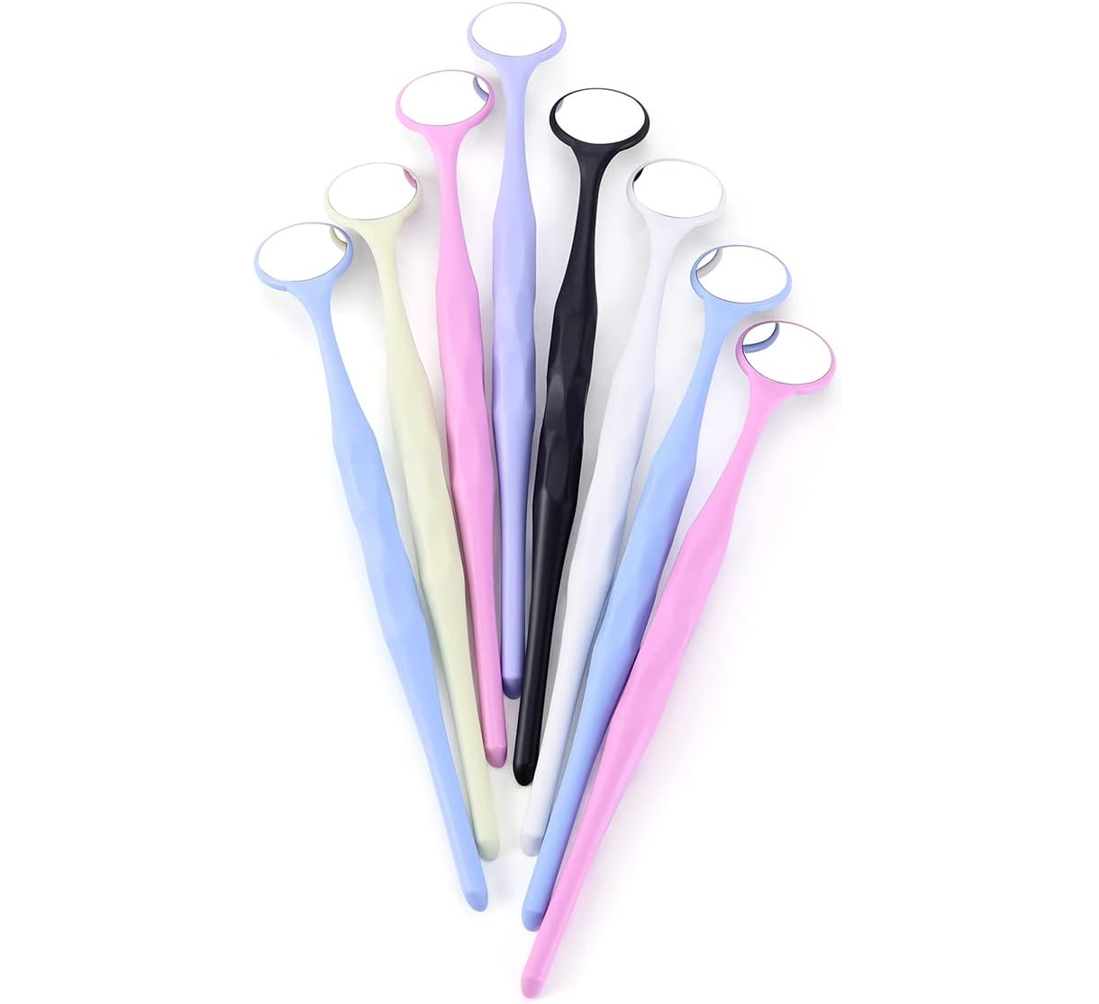 10pcs Double sides Dental Mirror Mouth Teeth Oral Mirrors Reflector Odontoscope