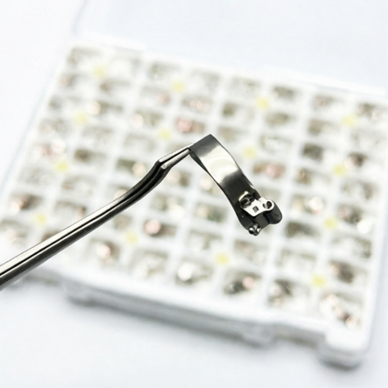 320pc Dental Plain Molar Bands Buccal Tubes Kit Orthodontic 1st Roth 022 #34-41+