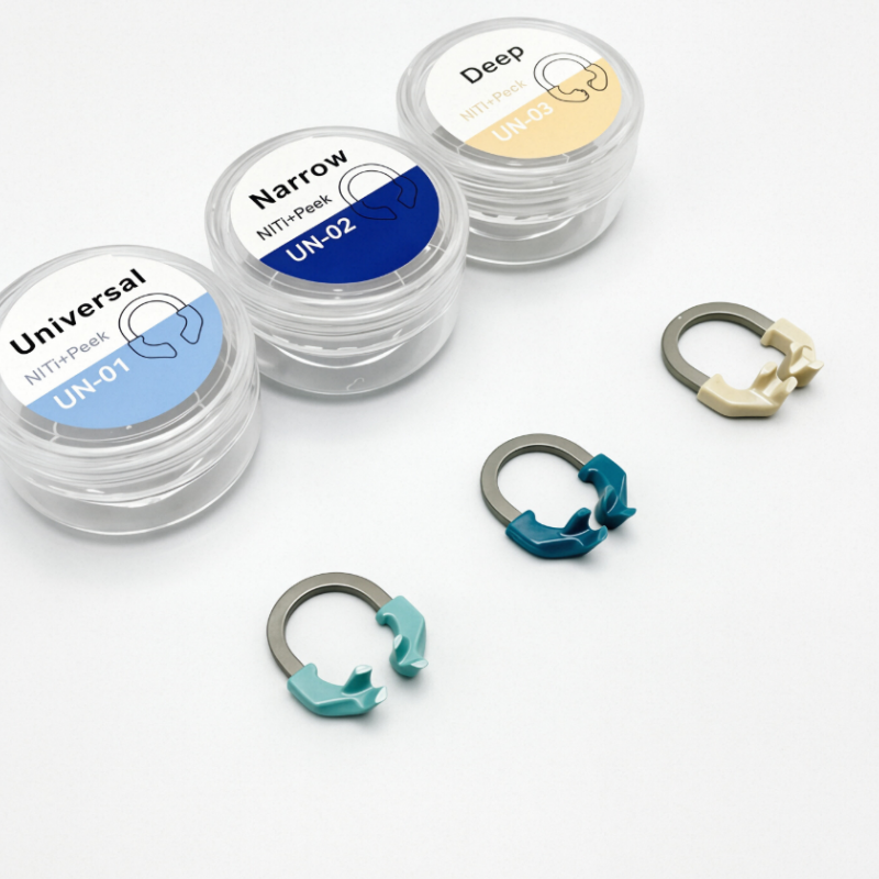 Sectional Matrix System Ring Clamps Fit Garrison Palodent V3, Universal & Narrow Matrices Kit for Deep Cavities