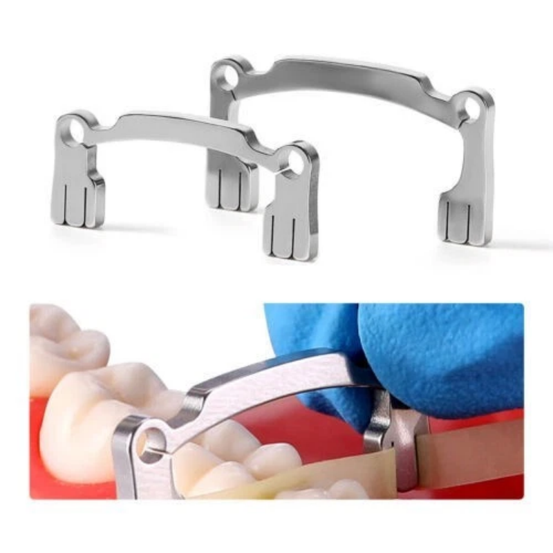 Dental Stainless Steel Polishing Strip Holder Interproximal Finishing for Anterior and Posterior Teeth