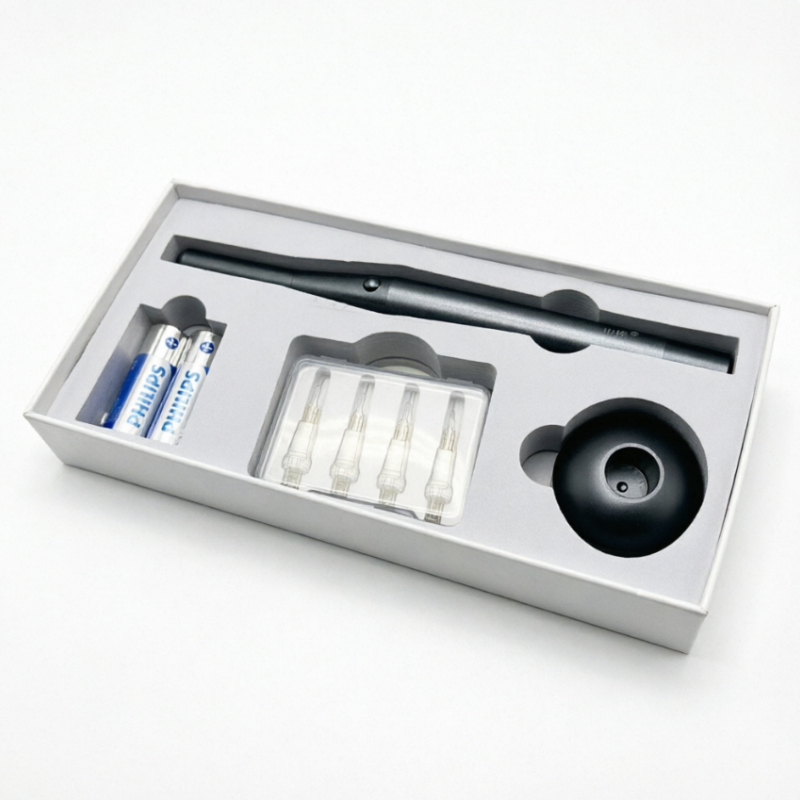 Dental Wireless Endodontic Gutta-Percha Cutter with 8 Tips – Fast 280°C Heating Root Canal Obturation Cutting Tool
