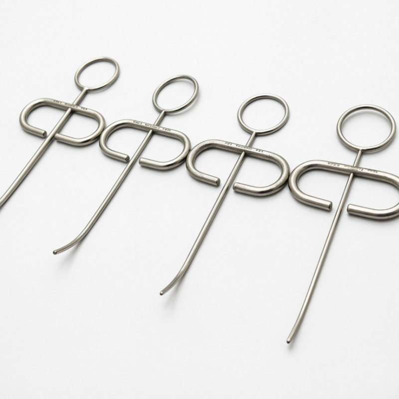 Dental MTA Carrier Plugger Applicator, Endodontic Root Canal Filling Placement Instrument, Stainless Steel Cement Delivery Tool