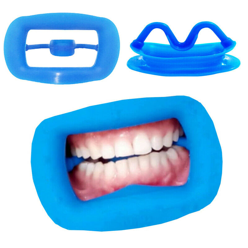 10pcs Dental Retractor Prop Cheek Soft Silicone Mouth Opener Teeth Whitening