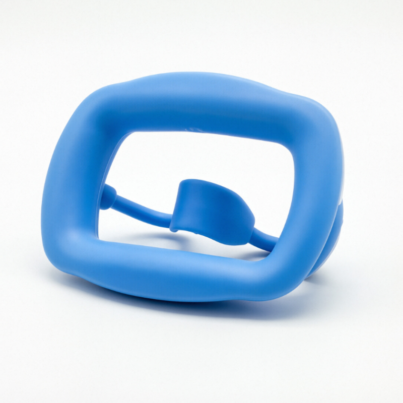 Dental Cheek Retractor 10Pcs, Soft Silicone Mouth Opener & Lip Expanders for Teeth Whitening, Blue Medical