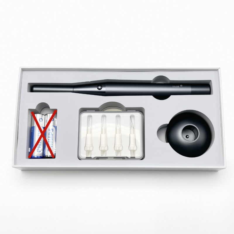 Dental Wireless Endodontic Gutta-Percha Cutter with 8 Tips – Fast 280°C Heating Root Canal Obturation Cutting Tool