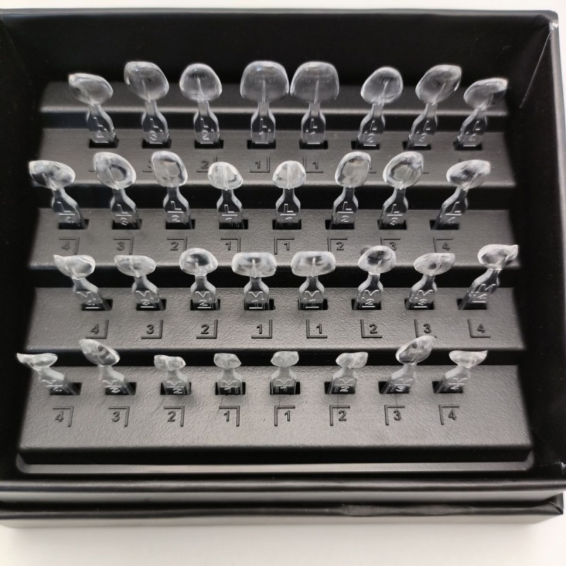 Anterior Dental Veneers Mould Kit Teeth Partner, Light Cure Composite Resin Mold for Front Teeth Matrix