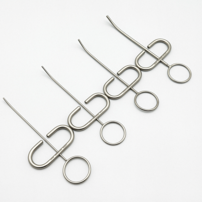 Dental MTA Carrier Plugger Applicator, Endodontic Root Canal Filling Placement Instrument, Stainless Steel Cement Delivery Tool
