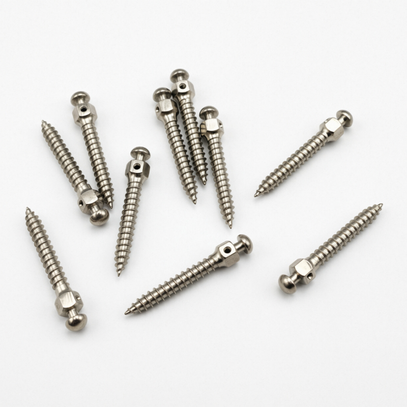 10Pcs Dental Orthodontic Mini Implants Kit | Self-Drilling Micro Screws with 1Pc Matching Screwdriver