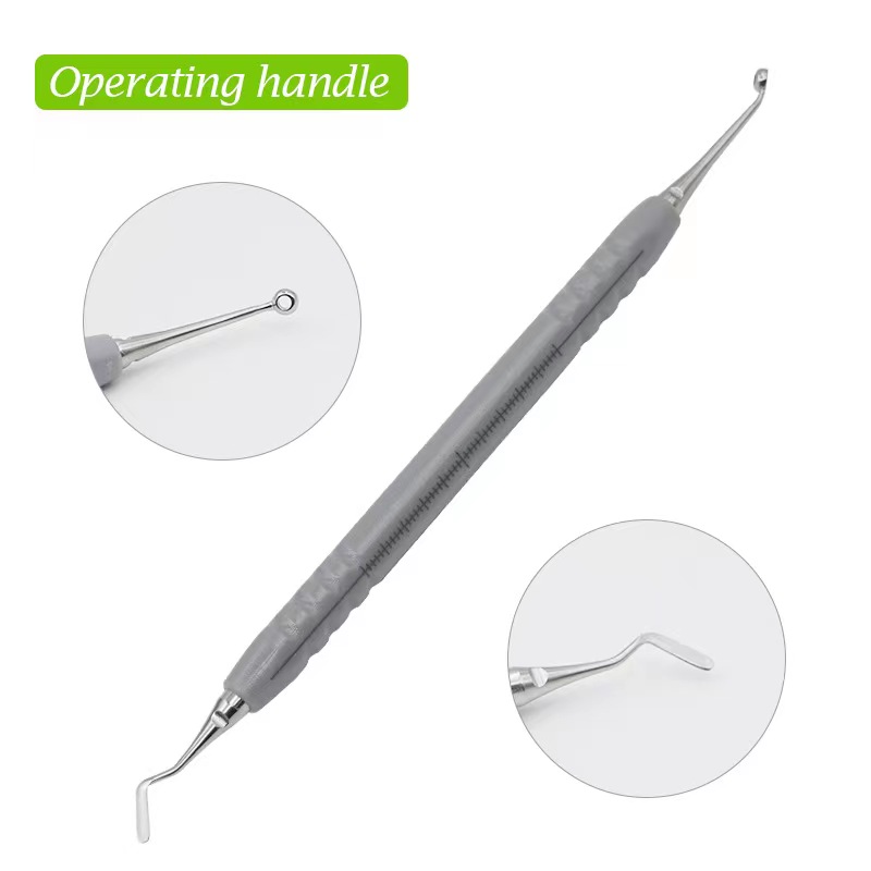 Dental Composite Filling Instruments Double-Ended Restorative Scalers for Aesthetic Dentistry