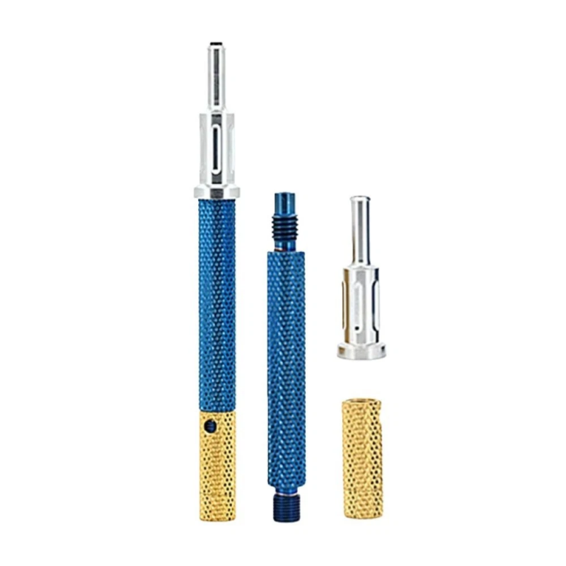 Dental Locator Core Tool, Universal Implant Overdenture Retention Caps Insertion & Removal Driver Wrench