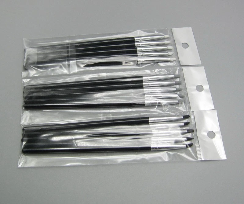 50pcs Dental Silicone Brush Pen For Composite Cement Adhesive Porcelain Teeth