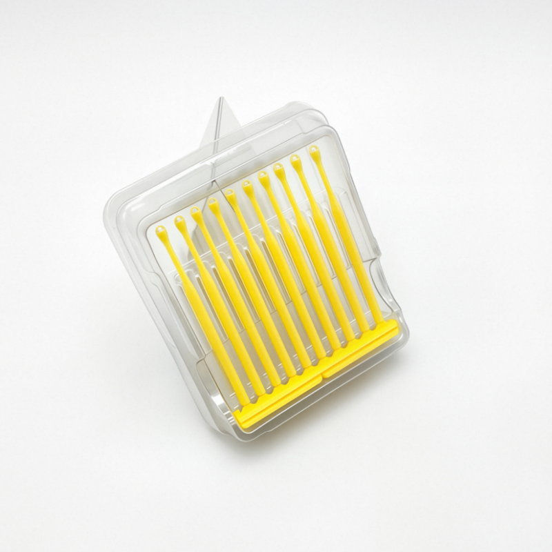 10 Boxes Dental Bonding Sticks, Disposable Adhesive Tip Applicator for Porcelain Veneer Crown Placement