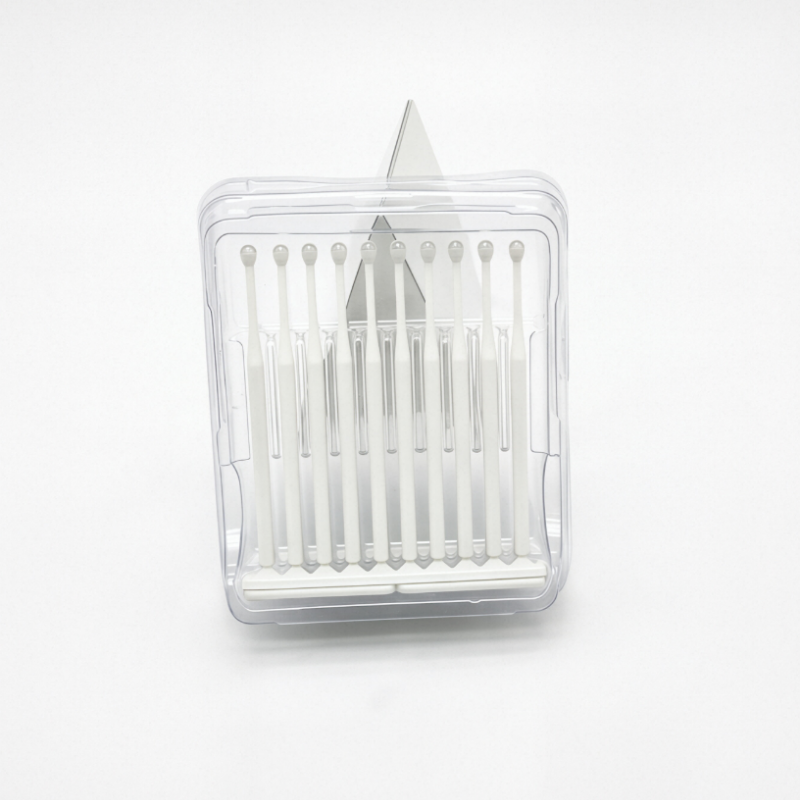 10 Boxes Dental Bonding Sticks, Disposable Adhesive Tip Applicator for Porcelain Veneer Crown Placement