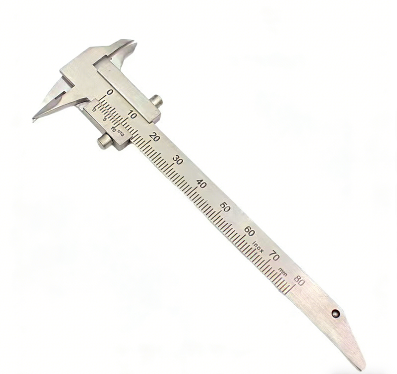 Dental Orthodontic Measuring Instruments Stainless Steel Ortho Gauge Calipers, Boley Gauge, VDO Ruler, Castroviejo Caliper, Dental Measuring Tools for Dentist Clinic