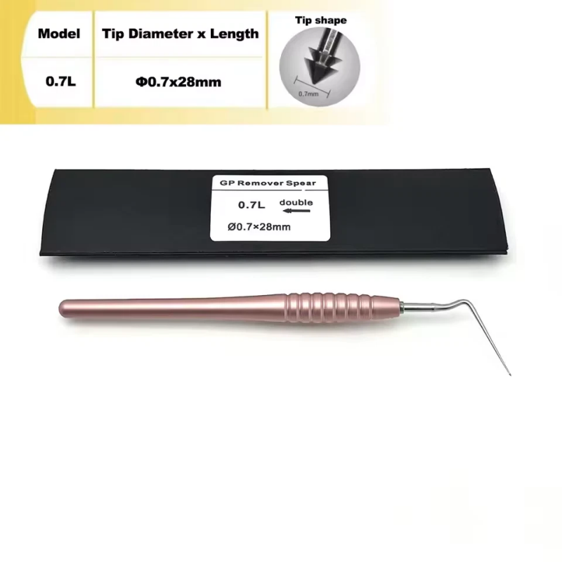 Dental Endo GPRS Root Tip Extractor – GP Removal Spear for Endodontic Root Canal Foreign Body Retrieval – Stainless Steel Dental Surgical Instrument