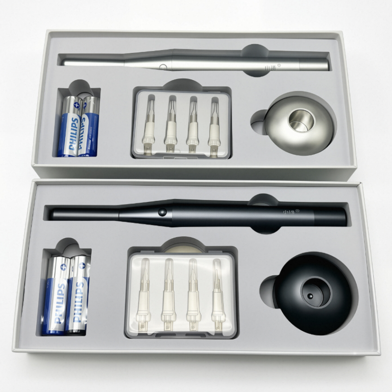 Dental Wireless Endodontic Gutta-Percha Cutter with 8 Tips – Fast 280°C Heating Root Canal Obturation Cutting Tool