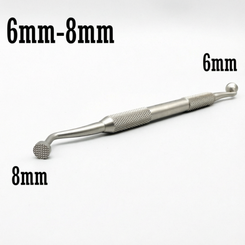 Stainless Steel Double Ended Dental Bone Graft Plugger Packer