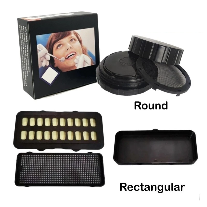 Veneer Pretreatment Patch Box Dental Ceramic Tooth Veneers Storage Case Holder