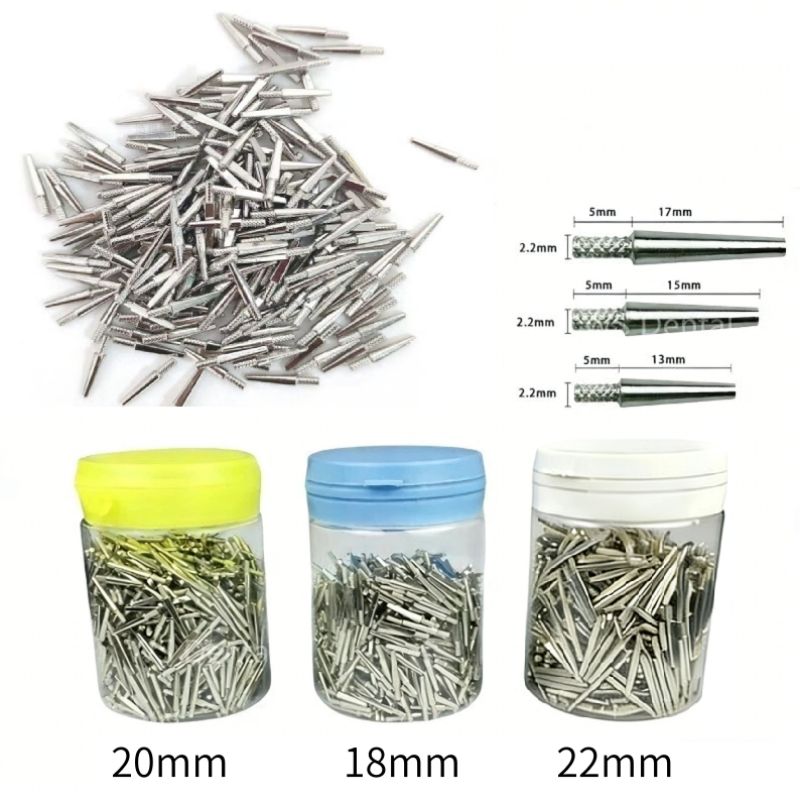 1000Pcs Dental Lab Master Dowel Pins | Single Brass Pins Compatible with Pindex System for Die Model Work