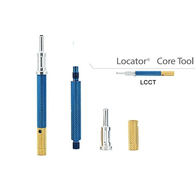 Dental Locator Core Tool, Universal Implant Overdenture Retention Caps Insertion & Removal Driver Wrench