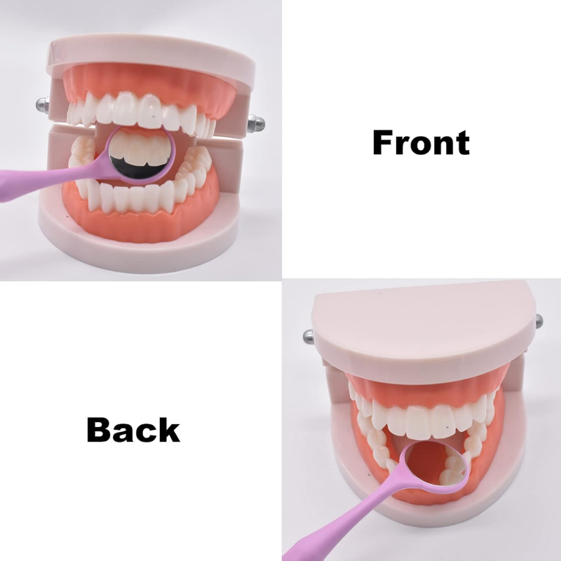 10pcs Double sides Dental Mirror Mouth Teeth Oral Mirrors Reflector Odontoscope