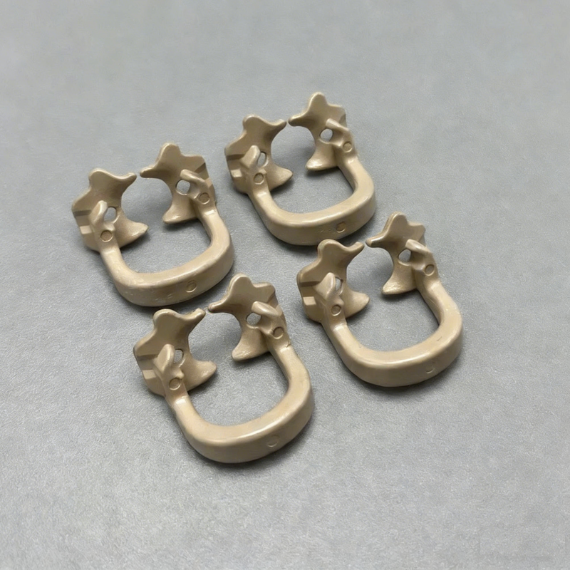 4pc Dental Resin Soft Clamp Universal Rubber Dam Sheet For Molar Premolar Clamps