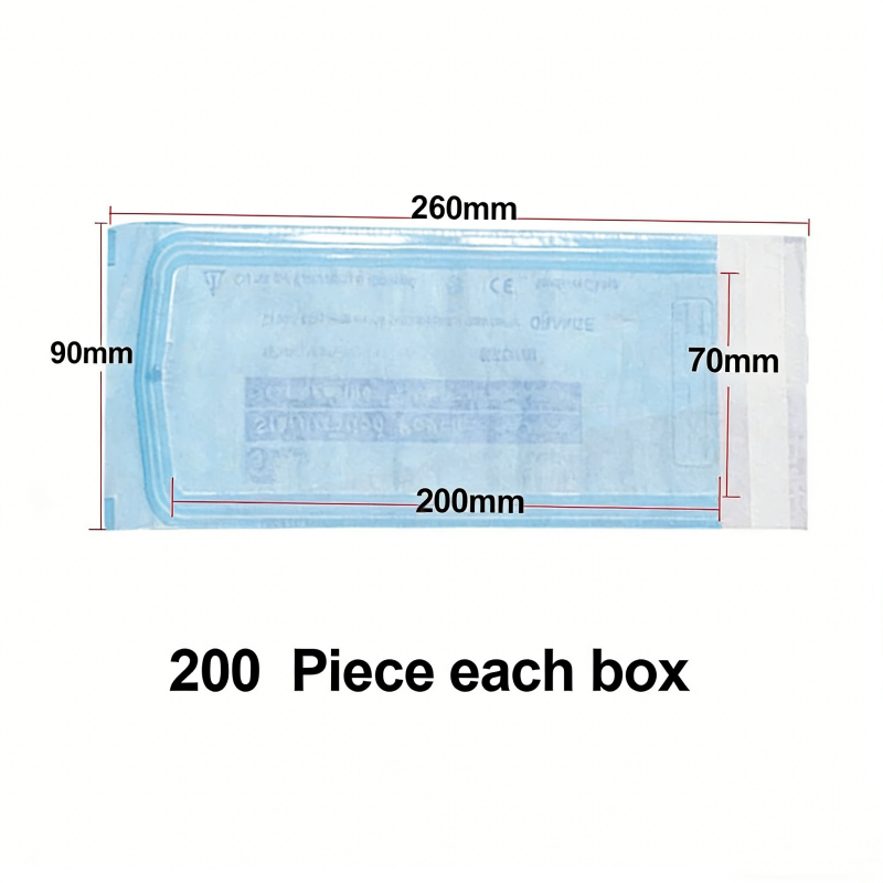 Self Sealing Sterilization Pouch Bags Disposable Dental Sterile Bags Pouches 8 Sizes