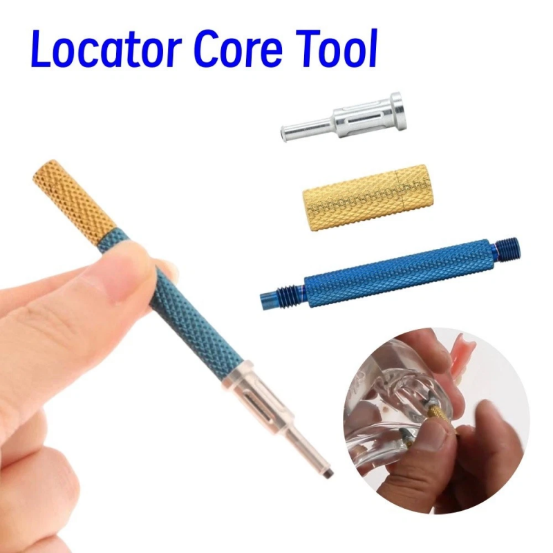 Dental Locator Core Tool, Universal Implant Overdenture Retention Caps Insertion & Removal Driver Wrench