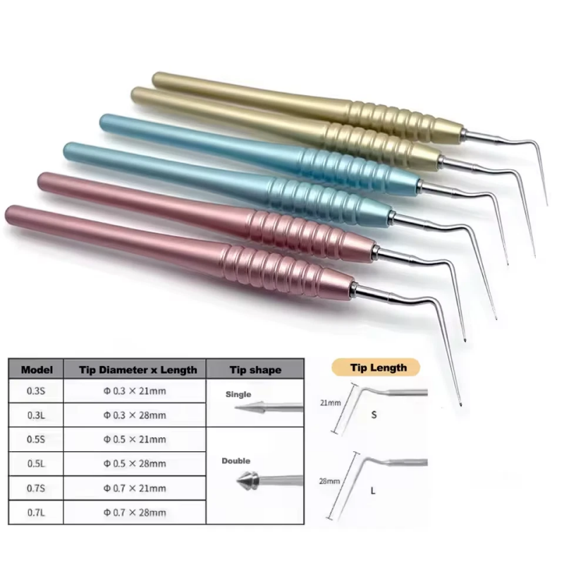 Dental Endo GPRS Root Tip Extractor – GP Removal Spear for Endodontic Root Canal Foreign Body Retrieval – Stainless Steel Dental Surgical Instrument