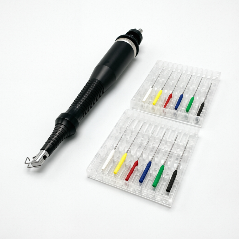 Dental Handpieces Super Sonic Air Driven Endo System Endodontic Handpiece Files 4Hole
