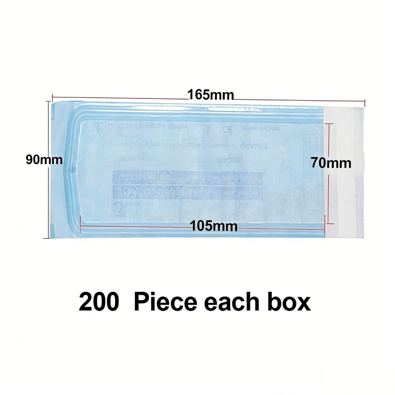 Self Sealing Sterilization Pouch Bags Disposable Dental Sterile Bags Pouches 8 Sizes