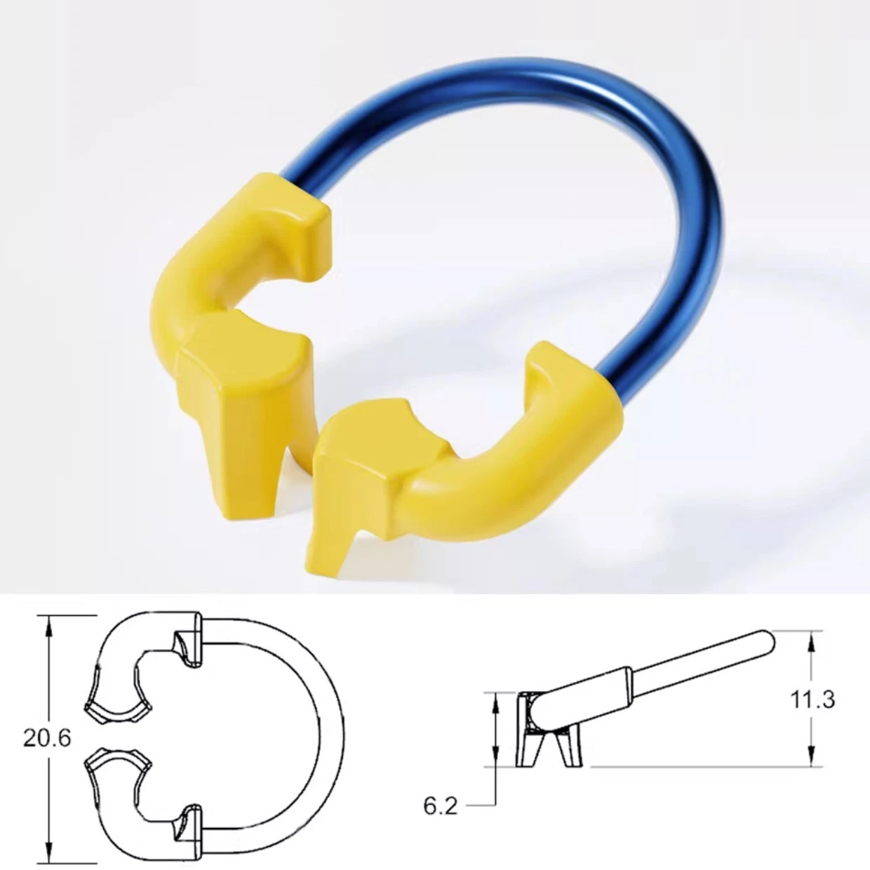 Dental Clamp Sectional Matrix Nickel Titanium Clamping Ring For Adults Kids