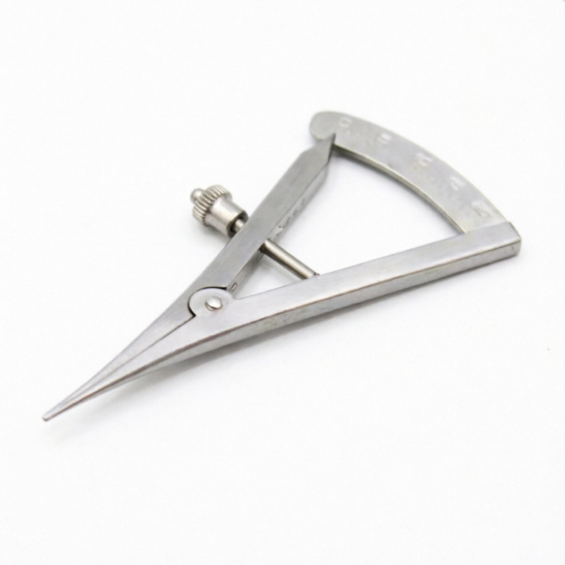 Dental Orthodontic Measuring Instruments Stainless Steel Ortho Gauge Calipers, Boley Gauge, VDO Ruler, Castroviejo Caliper, Dental Measuring Tools for Dentist Clinic