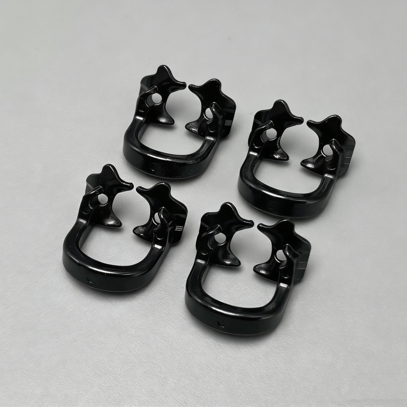 4pc Dental Resin Soft Clamp Universal Rubber Dam Sheet For Molar Premolar Clamps