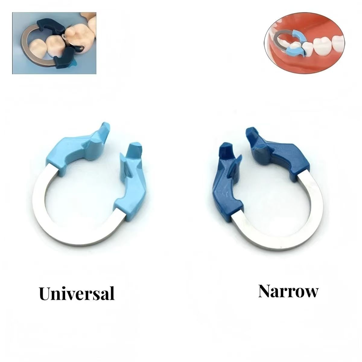 Dental Matrix Bands Ring Clamp Sectional Matrice Fit Garrison Palodent V3 System Kit