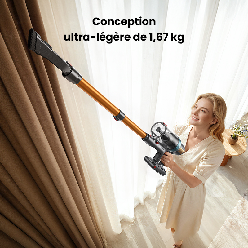 【Nouveautés】 Yabrex Aspirateur sans fil